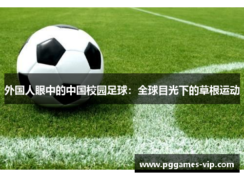 外国人眼中的中国校园足球：全球目光下的草根运动